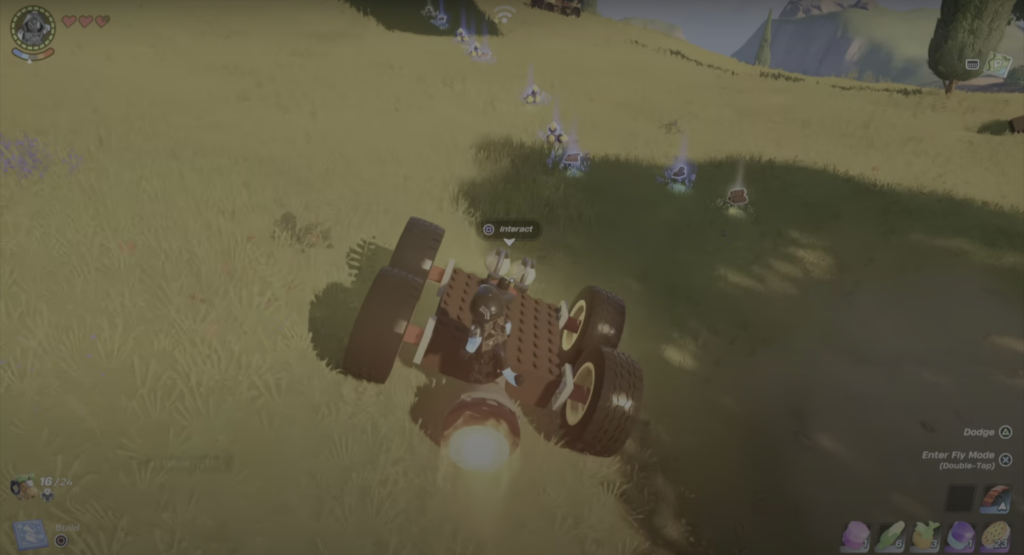 Двигатели в LEGO Fortnite