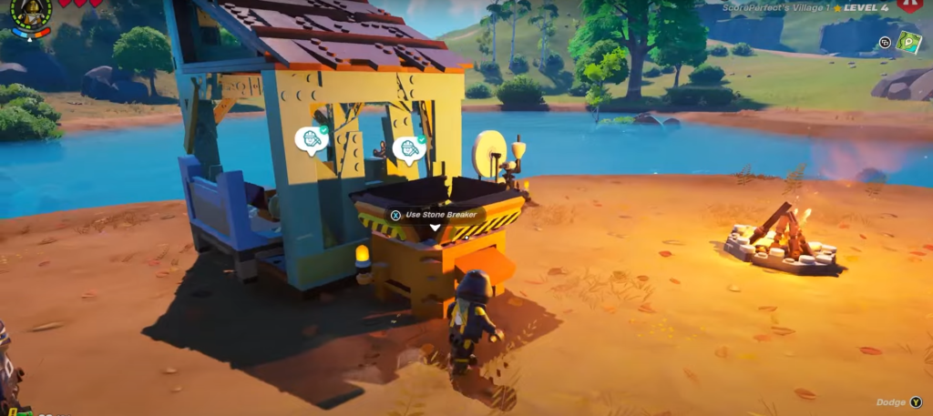 Открываем чертежи в LEGO Fortnite
