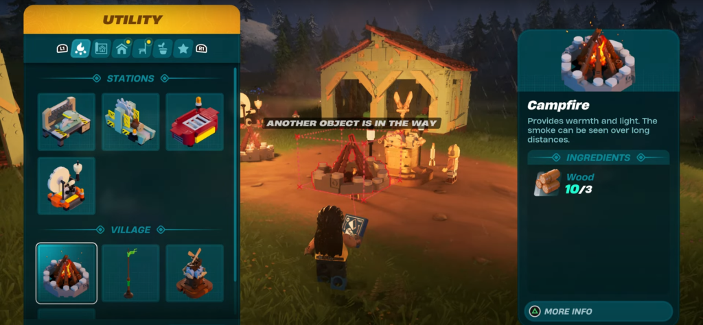 Открываем чертежи в LEGO Fortnite